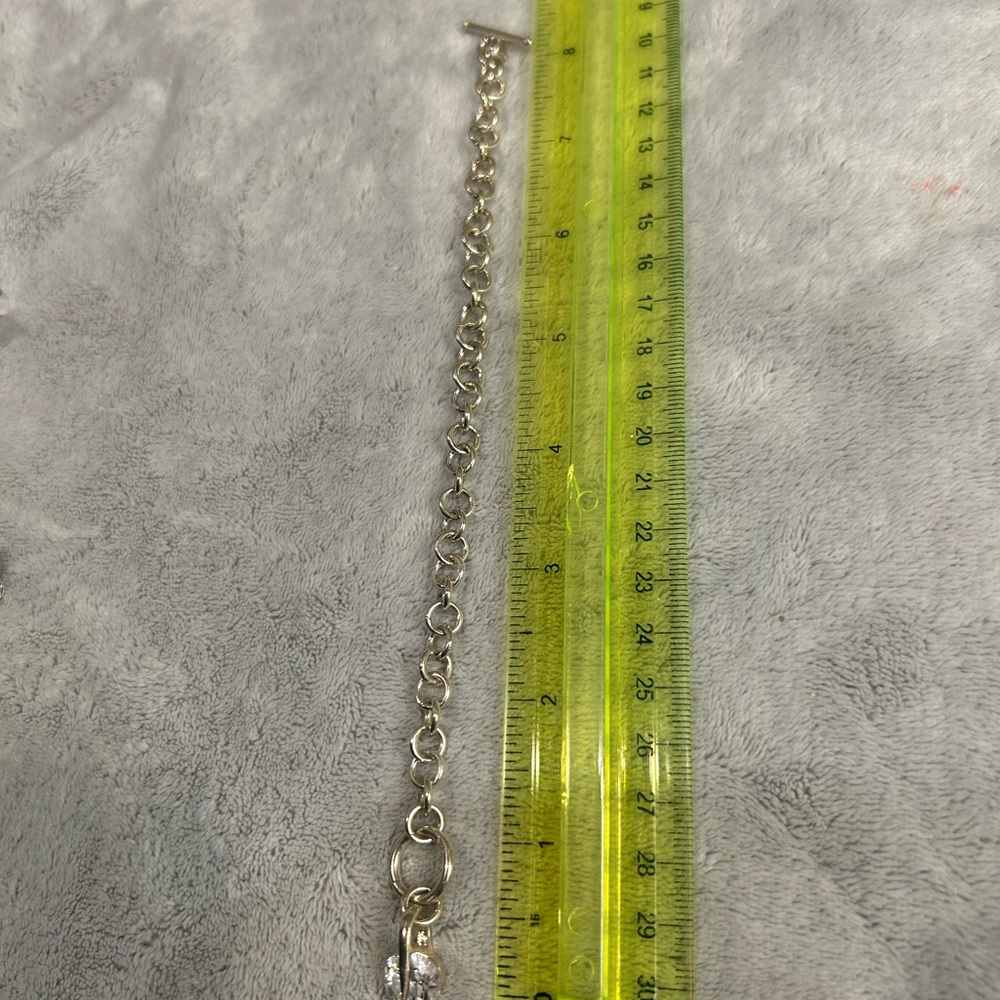 Pristine 925 Silver Bracelet- Authentic Austrian … - image 3